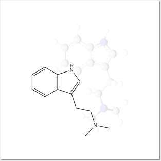 DMT Molecule Posters and Art